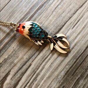 Multi-Color Fish Necklace